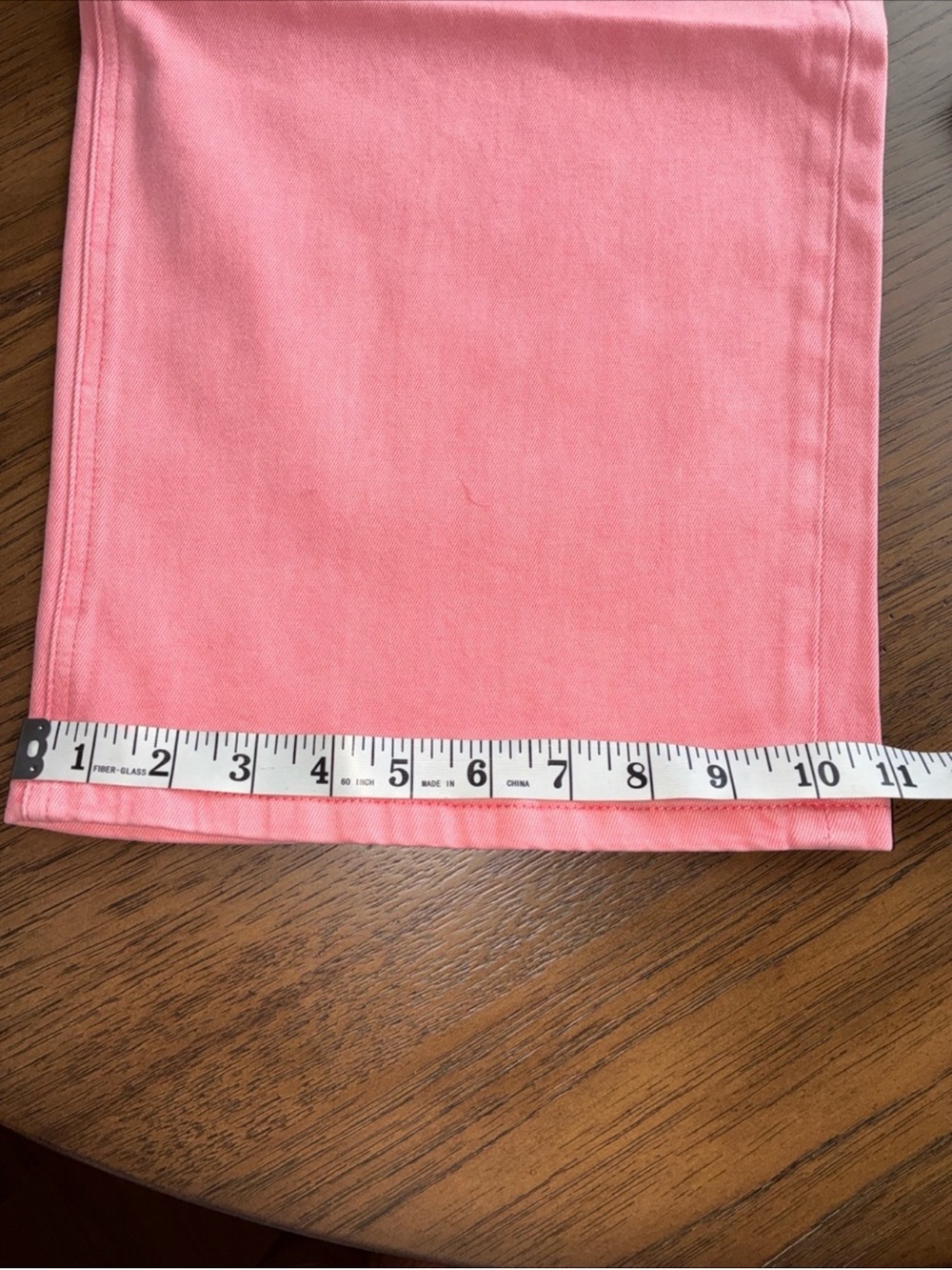 Vervet by Flying Monkey Pink Wide Leg High Rise Cropped Jeans NWT - Picture 7 of 7